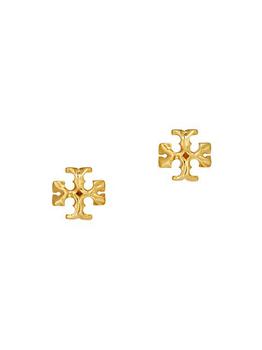 Tory Burch | Roxanne Goldtone Logo Stud Earrings商品图片,