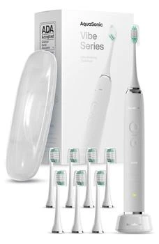AquaSonic | VIBE Series White UltraSonic Whitening Toothbrush with 8 DuPont Brush Heads & Travel Case,商家Nordstrom Rack,价格¥254