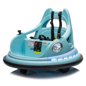 BreeBe | 12V ride on bumper car for kids,electric car for kids,1.5-5 Years Old,W/Remote Control, LED Lights, Bluetooth & 360 Degree Spin, Vehicle body with anti-collision padding
Five-point Safety Belt,2wd,商家Premium Outlets,价格¥1067