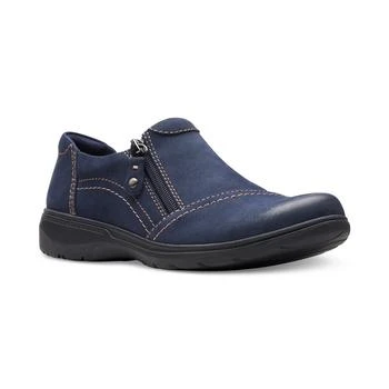 Clarks | Women's Carleigh Ray Round-Toe Side-Zip Shoes 5.9折