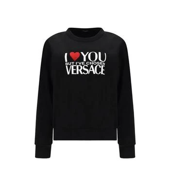 推荐Versace cotton logo sweatshirt商品