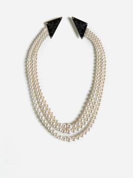 商品Prada | Pearls and triangle pins necklace,商家d'Aniello boutique,价格¥10318图片