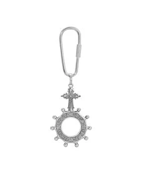 2028 | Symbols of Faith Rosary Prayer Ring Key Fob,商家Macy's,价格¥192