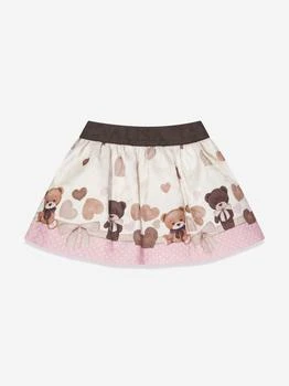 推荐Baby Girls Teddy Bear Skirt in Ivory商品