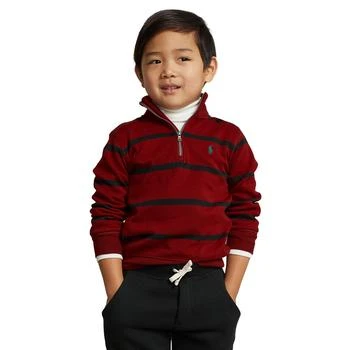 Ralph Lauren | Toddler and Little Boys Striped Pullover Sweatshirt,商家Macy's,价格¥190