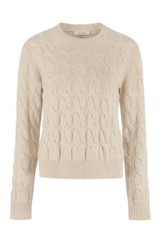 Max Mara | Max Mara Crewneck Long-Sleeved Knitted Sweater商品图片,