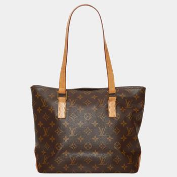 加拿大lv麻将包, Louis Vuitton | Louis Vuitton Brown Monogram Cabas Piano商品图片 5.8折