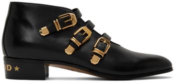 Gucci | Black Buckle Boots商品图片,独家减免邮费