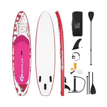 商品Costway | 11’ Inflatable Stand Up Paddle Board SUP Surfboard,商家Macy's,价格¥1346图片