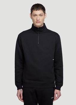 KEN BARRELL上海, Soulland | Ken Half Zip Sweatshirt in Black商品图片 4折, 满$500享8折, 满折