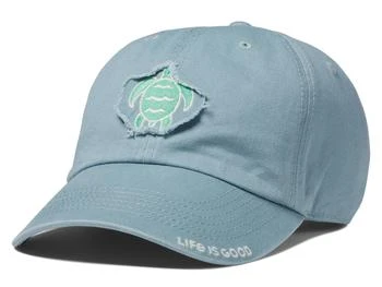 Life is Good | Wave Turtle Tattered Chill™ Cap 6.1折