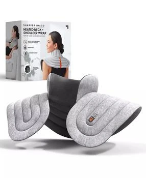 Sharper Image | Heated Neck and Shoulder Aromatherapy Wrap, Lavender Scented Hot/Cold,商家Macy's,价格¥112