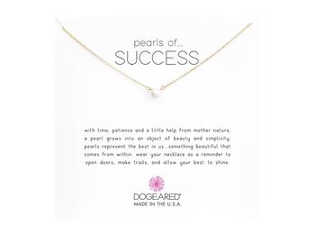 商品Dogeared | Pearls Of Success Necklace 16",商家Zappos,价格¥392图片