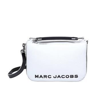推荐马克·雅可布 MARC JACOBS 女士THE SOFT BOX系列白色牛皮革手提包 M0017089164商品