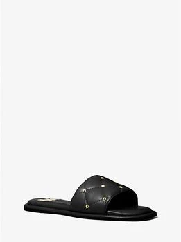 Michael Kors | Hayworth Studded Slide Sandal,商家Michael Kors,价格¥382