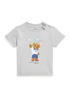 推荐Baby Boys Polo Bear Cotton Jersey Graphic T-Shirt商品