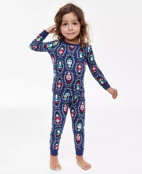 Holiday Lane | Toddler Nutcracker Mix It Cotton Snug Fit Matching Family Pajamas Set, Created for Macy's,商家Macy's,价格¥137