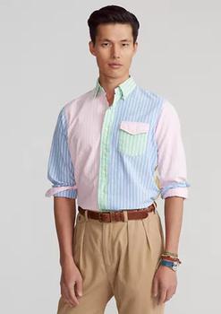 ralph lauren 衬衫, Ralph Lauren | Classic Fit Striped Oxford Fun Shirt商品图片 3折