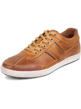 Kenneth Cole | Sprinter Mens Genuine Leather Comfort Fashion Sneakers商品图片,4.8折起