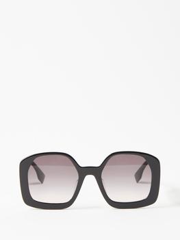 Fendi | O' lock square acetate sunglasses商品图片,
