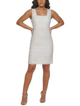 Kensie | Womens Crochet Sleeveless Sheath Dress 1.7折起