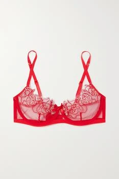 L'Agent by Agent Provocateur | Lindie 带缀饰刺绣绢网带钢圈文胸  - 32B 额外9.7折, 额外九七折