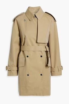 Burberry | Cotton-gabardine trench coat,商家THE OUTNET US,价格¥7286