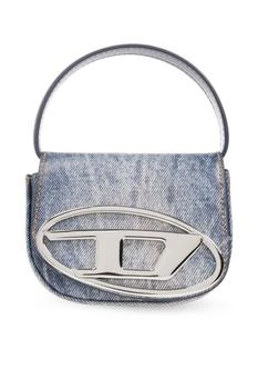 Diesel | Diesel 1 Dr Loho Plaque Denim Mini Tote Bag 9.5折, 独家减免邮费