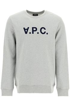 时尚PRIVATE WHITE V.C.男装, A.P.C. | FLOCK V.P.C. LOGO SWEATSHIRT商品图片 额外7.5折, 额外七五折