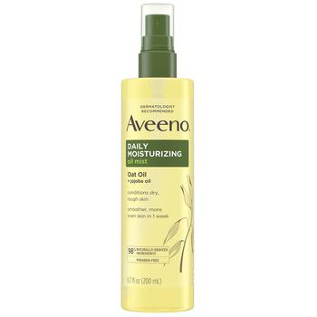 Aveeno | Daily Moisturizing Body Oil Mist With Oat Oil商品图片,独家减免邮费
