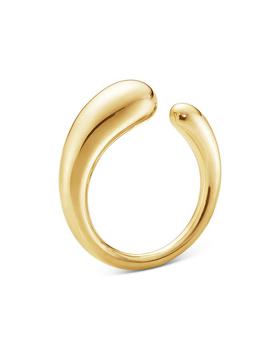 商品Georg Jensen 18K Yellow Gold Mercy Swirl Ring图片