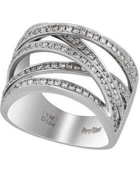 商品Piero Milano | Piero Milano Women's 18K White Gold Ring,商家Premium Outlets,价格¥18417图片
