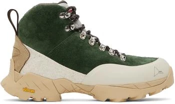 ROA | SSENSE Exclusive Green Andreas Sneakers 3.5折