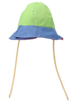 SUNNEI | Multicolor denim bucket hat商品图片,4.3折×额外9折, 额外九折
