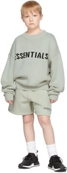 Essentials | SSENSE Exclusive Kids Green Pullover Sweater 6.6折