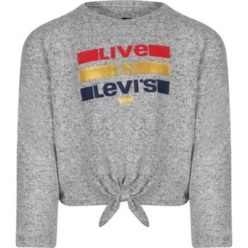 Levi's | Logo sweatshirt in grey 6折×额外8.5折, 额外八五折