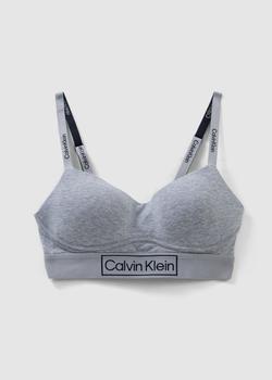 Calvin Klein | Calvin Klein Womens Underwear Reimagined Heritage Lightly Lined Bra In Heather Grey商品图片,