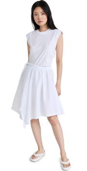 10 Crosby Derek Lam, Derek Lam | Derek Lam 10 Crosby Corey Mixed Media Dress商品图片 3.9折