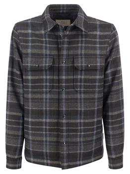 Woolrich | Woolrich Checkered Button-Up Long Sleeve Shirt商品图片,5.9折起