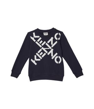 Kenzo | Maxi Cross Sweatshirt (Little Kids/Big Kids)商品图片,4.9折