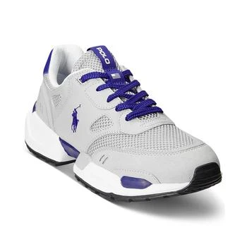Ralph Lauren | Men's Jogger Suede & Mesh Sneakers 4.9折