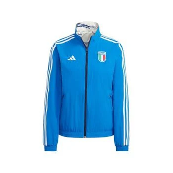 Adidas | Women's Blue Italy National Team Anthem Reversible Full-Zip Jacket 7.3折