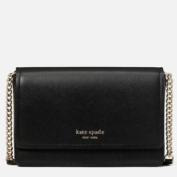 kate spade bag链条包, Kate Spade | Kate Spade New York Women's Spencer Saffiano Chain Wallet - Black商品图片 额外6.5折, 额外六五折