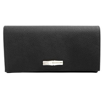 longchamp roseau, Longchamp | Roseau Black Ladies 3.9 x 7.7 in Wallets L3146HPN001商品图片 7.6折