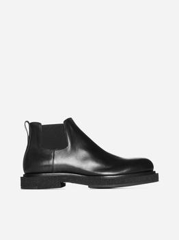 推荐Tonal 003 leather Chelsea boots商品