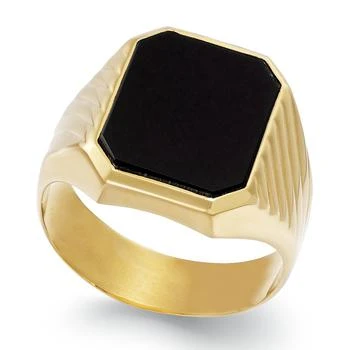 Macy's | Men's Onyx  (3-3/4 ct. t.w.) Ring in 14k Gold,商家Macy's,价格¥6194