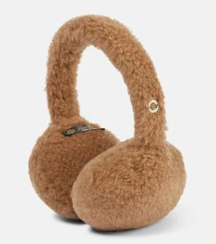 Loro Piana | Camel hair and silk earmuffs,商家MyTheresa,价格¥6027