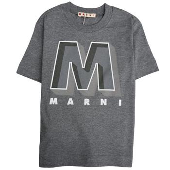 Marni | Marni Kids Logo Printed Crewneck T-Shirt商品图片,6.2折