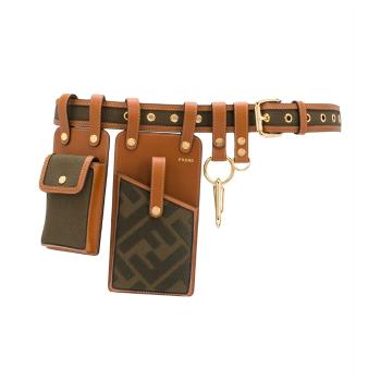 芬迪腰带怎么样, Fendi | FENDI 女拼色女士腰带 8C0593-A9P6-F1891商品图片 满$100享9.5折, 满折