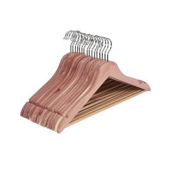 Household Essentials | Slim Profile Cedar Hangers, Set of 16,商家Macy's,价格¥625